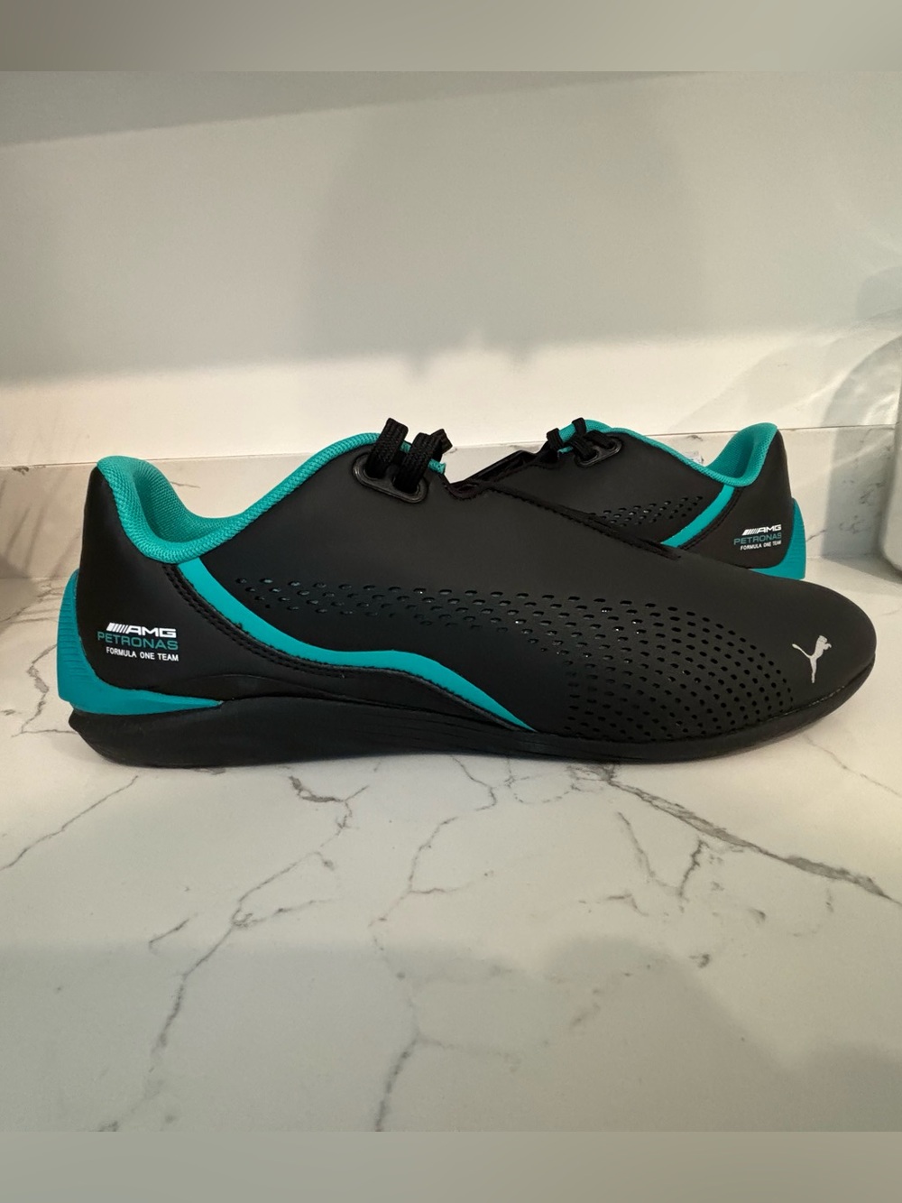 Puma Mercedes AMG Pertronas F1 x Drift Cat Decima Black Spectra Green Mens 11